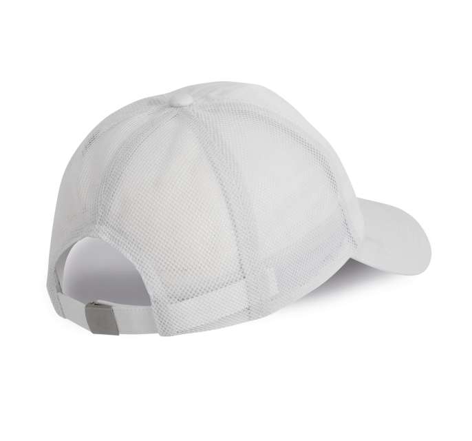 K-up Sports Cap In Soft Mesh - biela