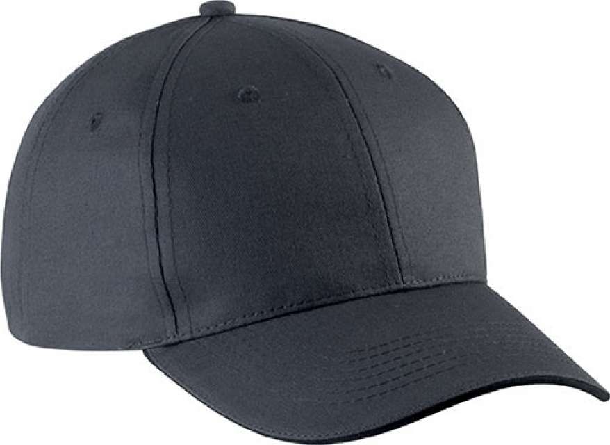 K-up Sandwich Peak Cap - 6 Panels - grey