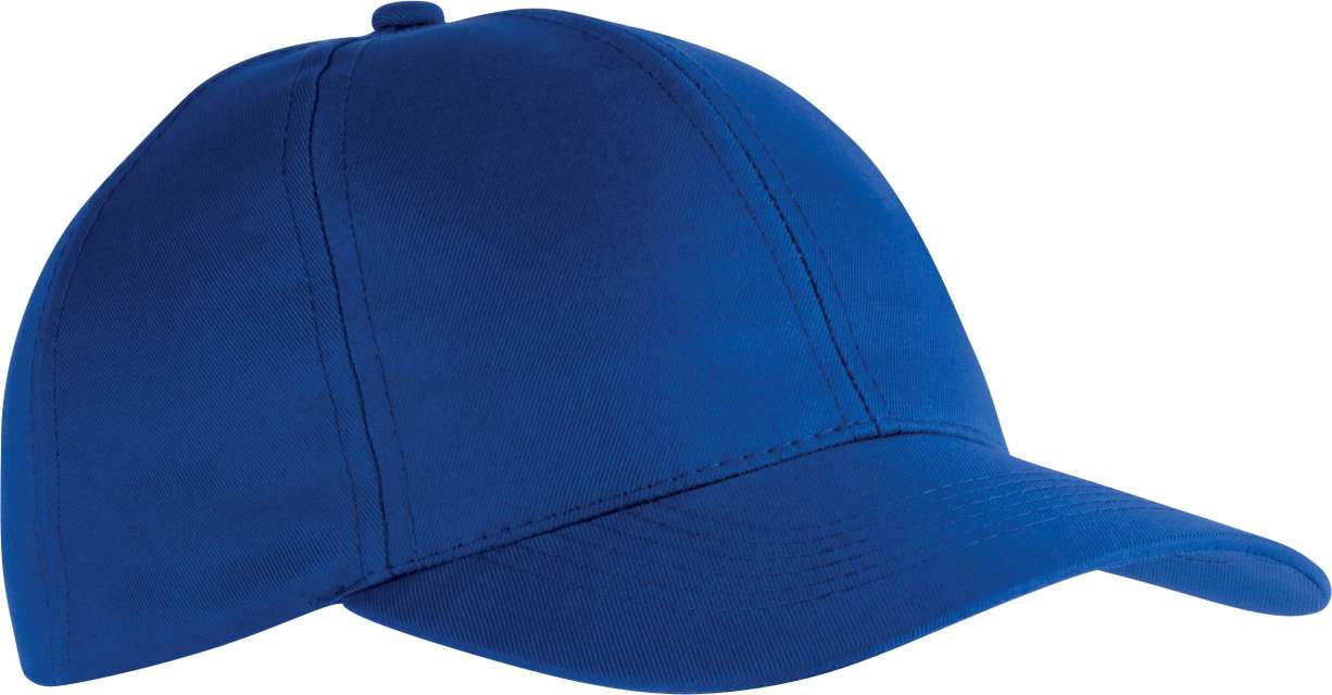 K-up Polyester Cap - 6 Panels - blau