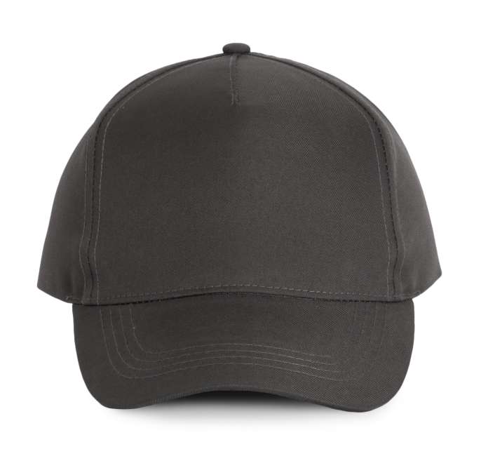 K-up Polyester Cap - 5 Panels - Grau