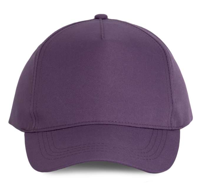 K-up Polyester Cap - 5 Panels - fialová