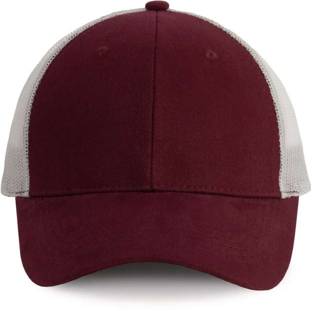 K-up Trucker Cap - 6 Panels - K-up Trucker Cap - 6 Panels - Maroon