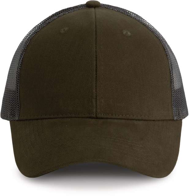 K-up Trucker Cap - 6 Panels - zelená