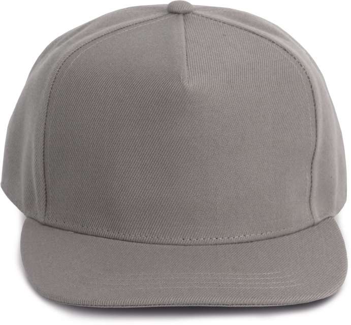 K-up Snapback Cap - 5 Panels - grey