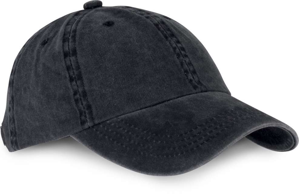 K-up 6 Panels Vintage Cap - grey