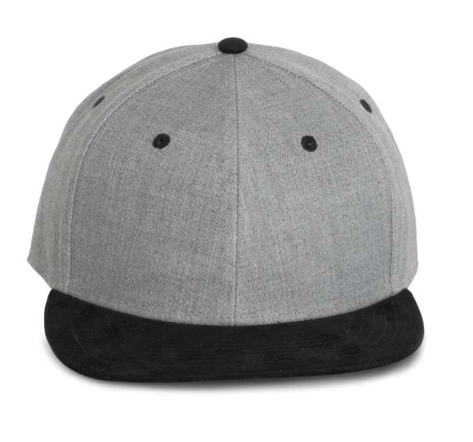 K-up Snapback Cap - 6 Panels - šedá