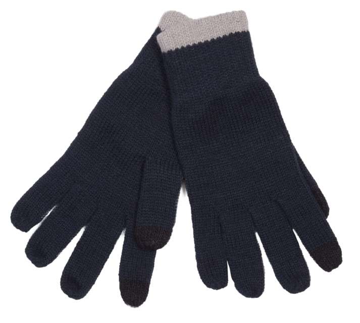 K-up Touch Screen Knitted Gloves - blau