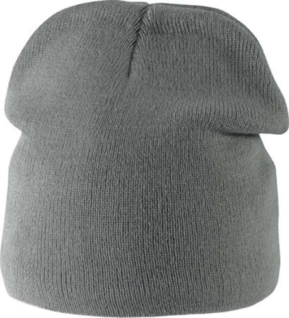 K-up Fleece Lined Beanie - K-up Fleece Lined Beanie - Ice Grey