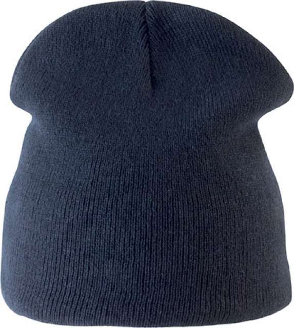 K-up Fleece Lined Beanie - blau