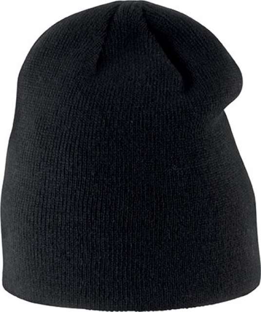 K-up Knitted Kids' Beanie - black