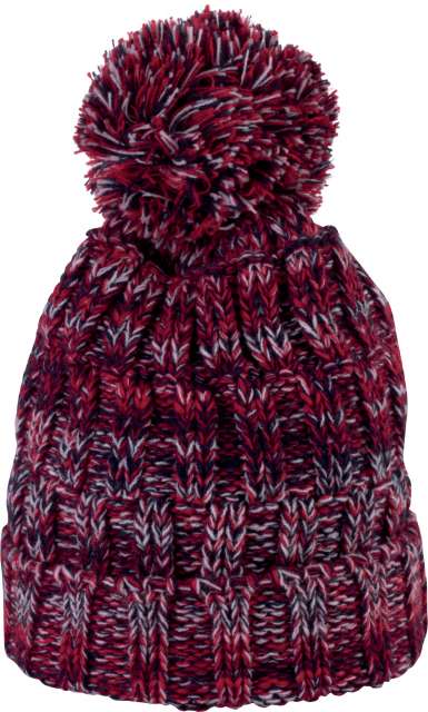 K-up Bobble Beanie - Rot