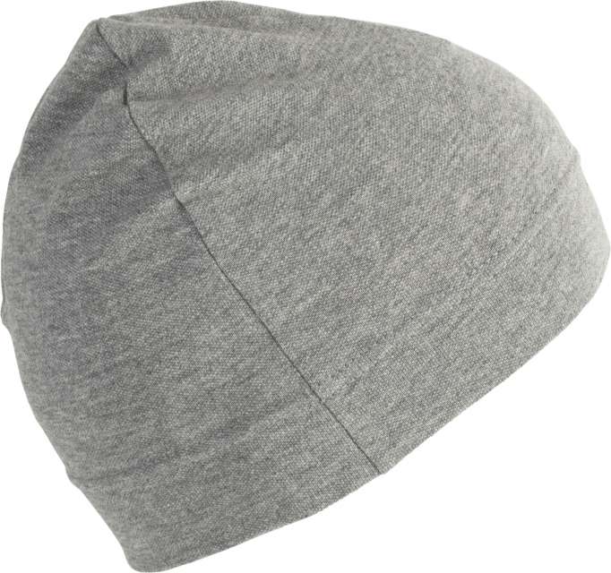 K-up Sporty Fitted Beanie - šedá