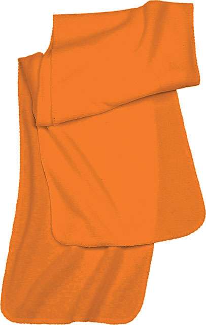 K-up Fleece Scarf - Orange