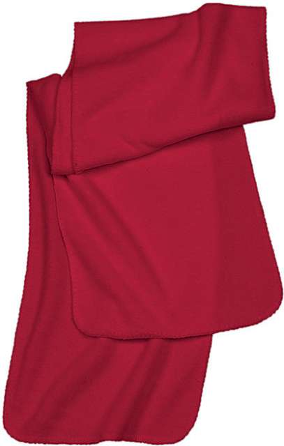 K-up Fleece Scarf - K-up Fleece Scarf - Cherry Red