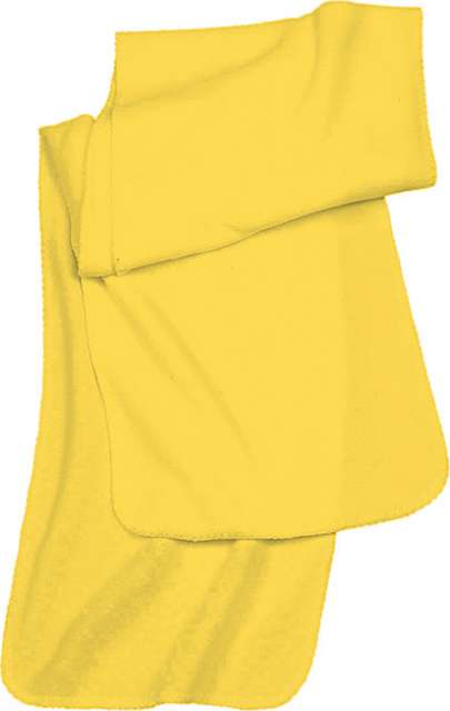 K-up Fleece Scarf - žltá