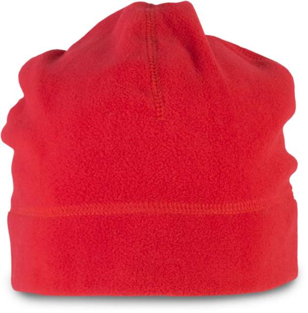 K-up Polar Fleece Beanie - Rot