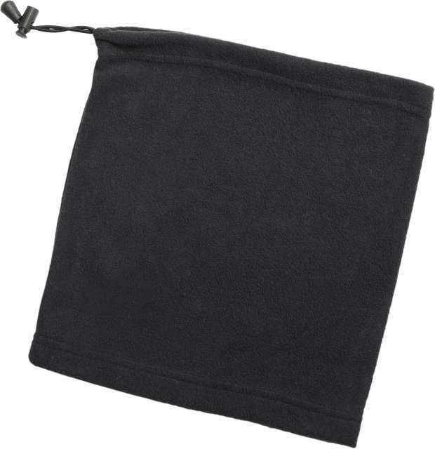 K-up Polar Fleece Neckwarmer - black