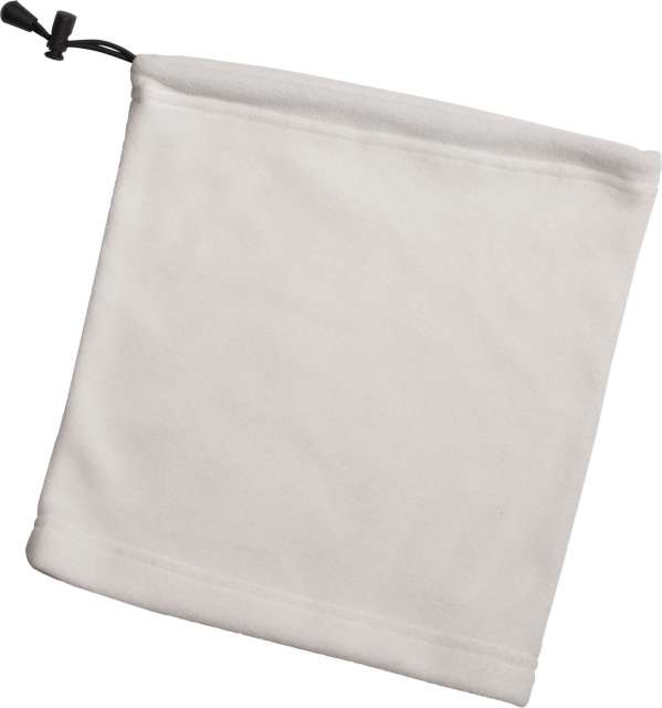 K-up Polar Fleece Neckwarmer - K-up Polar Fleece Neckwarmer - White