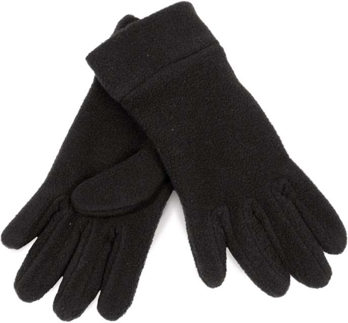 K-up Kids' Fleece Gloves - schwarz