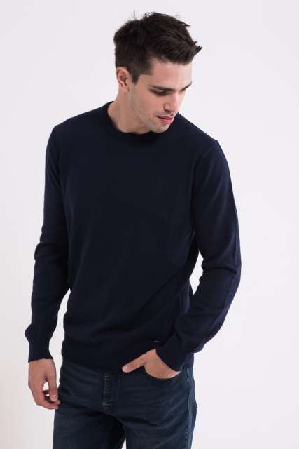 Legend World Wide Men’s Crew Neck Fine Gauge Cotton Pullover - Legend World Wide Men’s Crew Neck Fine Gauge Cotton Pullover - 