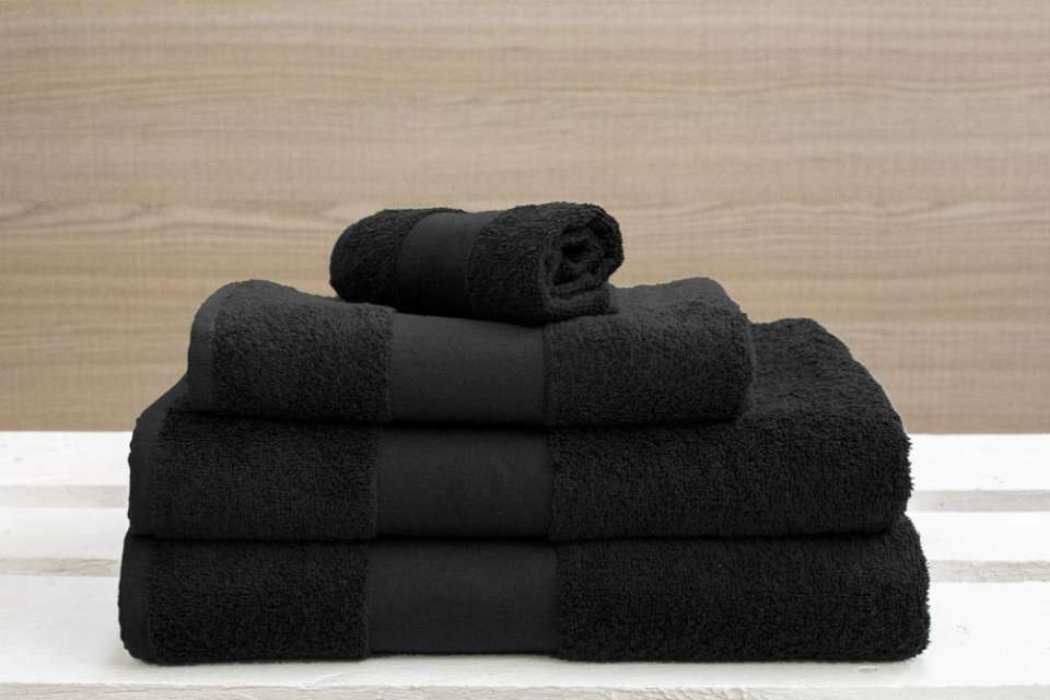 Olima Classic Towel - Olima Classic Towel - Black