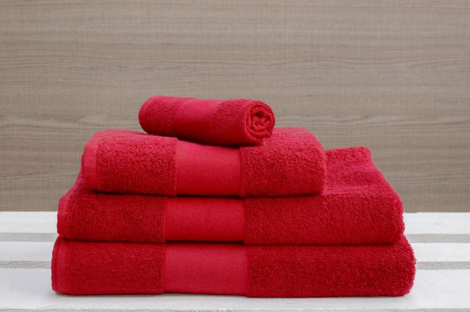 Olima Classic Towel - Olima Classic Towel - Red