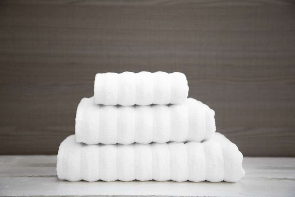 Olima Premium Towel - Olima Premium Towel - White