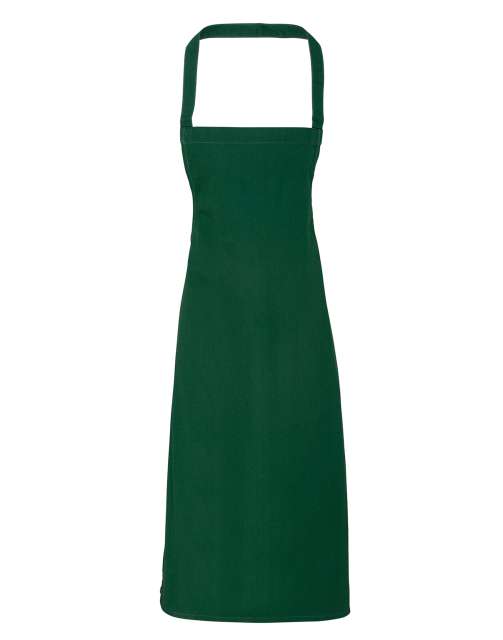 Premier 100% Cotton Bib Apron - green