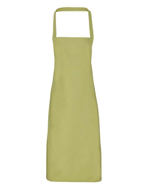 Premier 100% Cotton Bib Apron - zelená