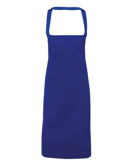 Premier 100% Cotton Bib Apron - blau