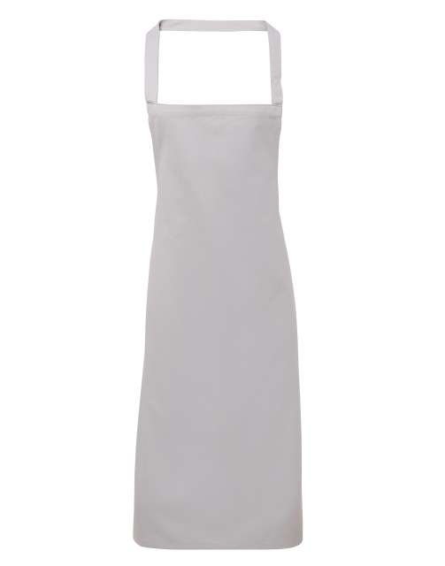 Premier 100% Cotton Bib Apron - grey