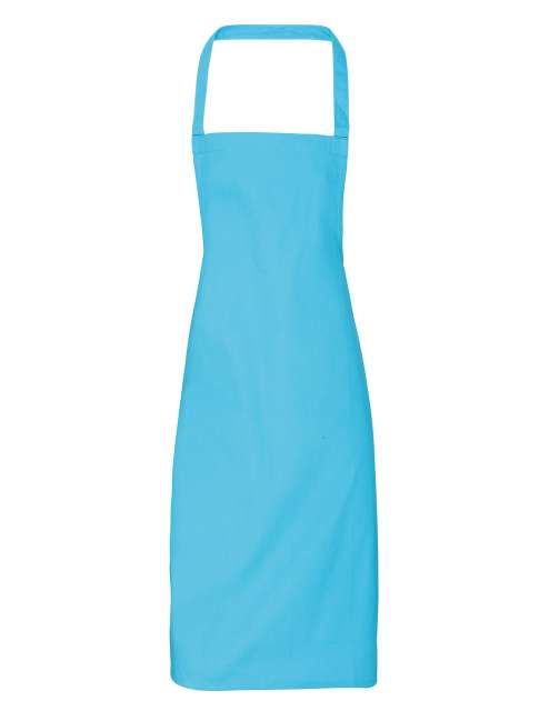 Premier 100% Cotton Bib Apron - modrá