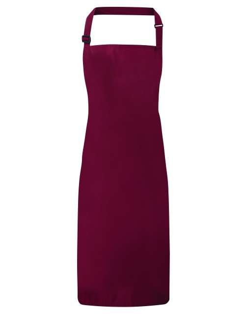 Premier Waterproof Bib Apron - Premier Waterproof Bib Apron - Maroon