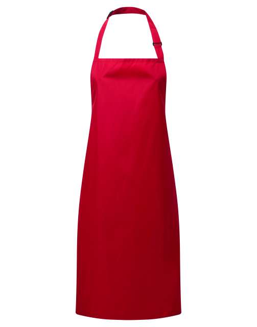 Premier Waterproof Bib Apron - červená