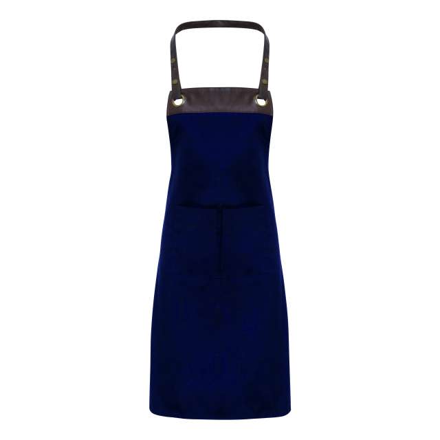 Premier 'espresso' Bib Apron - blau