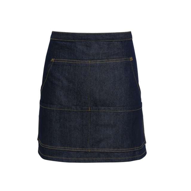 Premier Jeans Stitch Denim Waist Apron - blue