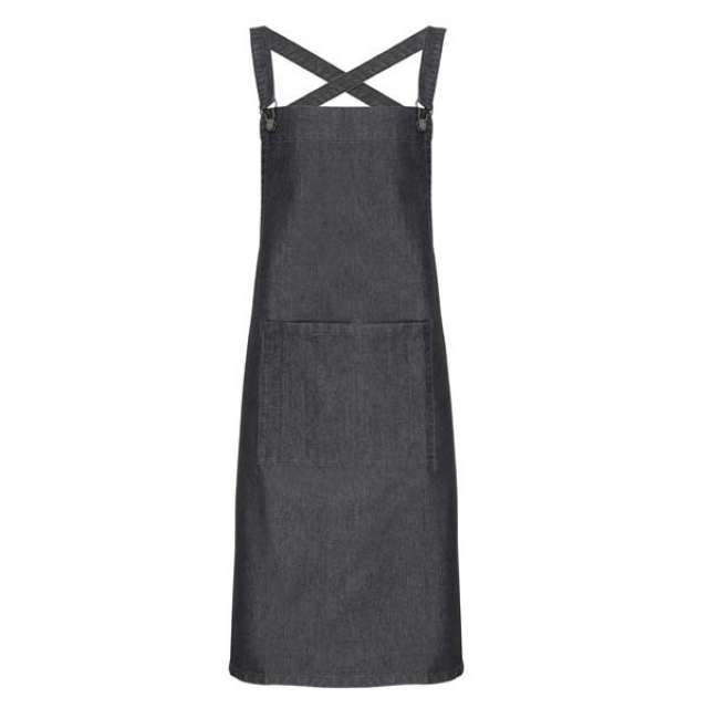 Premier Cross Back ’barista’ Bib Apron - Grau