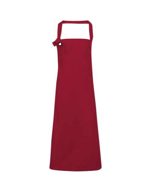 Premier 'calibre' Heavy Cotton Canvas Bib Apron - Rot