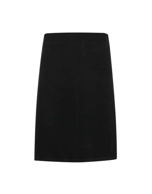 Premier 'calibre' Heavy Cotton Canvas Waist Apron - Premier 'calibre' Heavy Cotton Canvas Waist Apron - Black