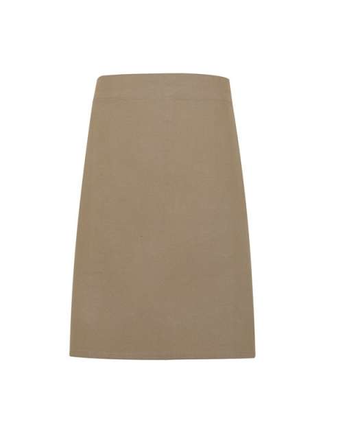 Premier 'calibre' Heavy Cotton Canvas Waist Apron - Premier 'calibre' Heavy Cotton Canvas Waist Apron - Sand