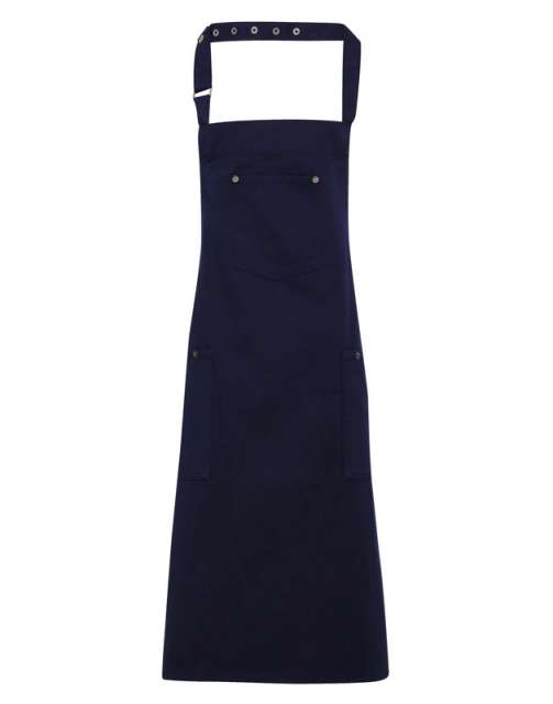 Premier 'chino’ Bib Apron - Premier 'chino’ Bib Apron - Navy