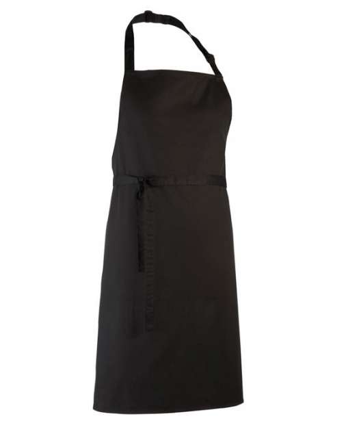 Premier 'colours Collection’ Bib Apron - černá