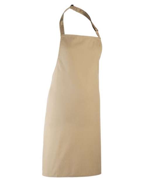 Premier 'colours Collection’ Bib Apron - Premier 'colours Collection’ Bib Apron - Sand