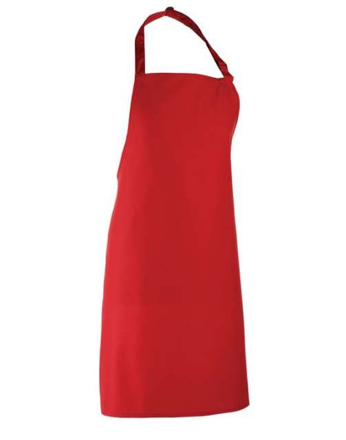 Premier 'colours Collection’ Bib Apron - red