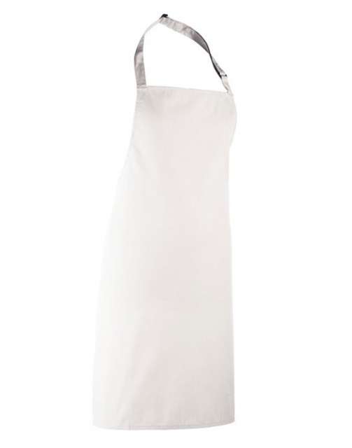 Premier 'colours Collection’ Bib Apron - Premier 'colours Collection’ Bib Apron - White