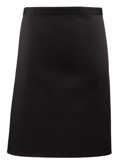 Premier 'colours Collection’ Mid Length Apron - schwarz