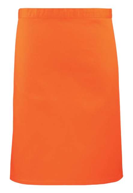 Premier 'colours Collection’ Mid Length Apron - orange