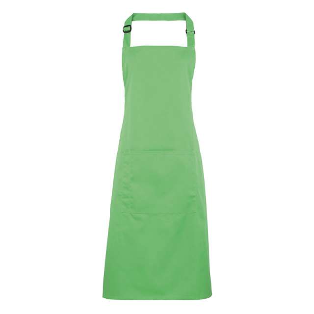 Premier ‘colours’ Bib Apron With Pocket - green