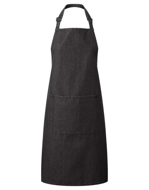 Premier ‘colours’ Bib Apron With Pocket - Premier ‘colours’ Bib Apron With Pocket - Tweed