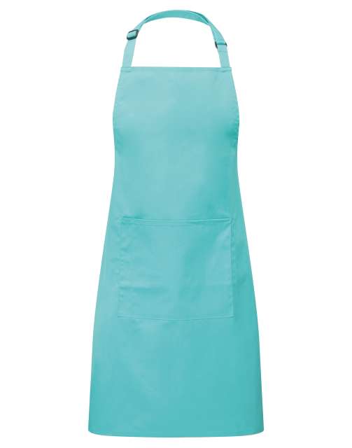 Premier ‘colours’ Bib Apron With Pocket - blau